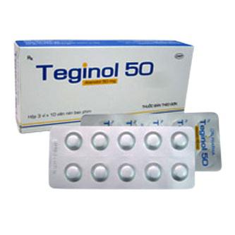 Teginol 50 (Atenolol) DHG (H/30v)