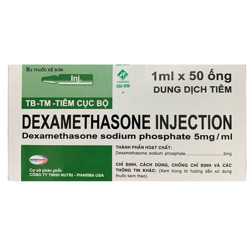 Dexamethasone 5mg/ml Vidipha (H/50 ống)
