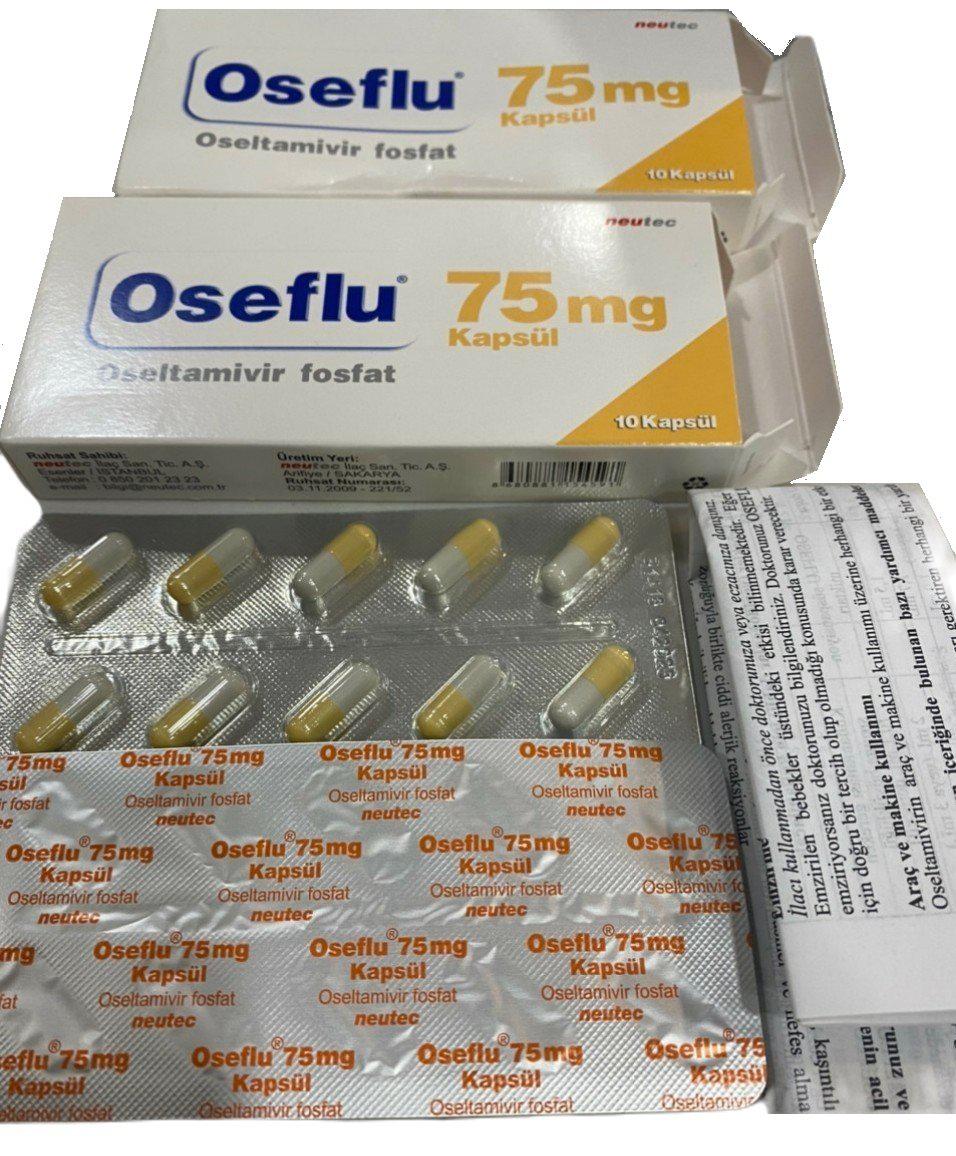 Oseflu (Oseltamivir) 75mg Neutec (H/10v) TNK
