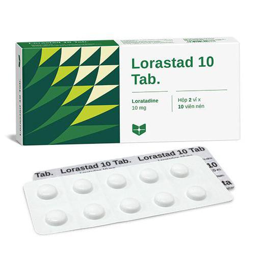 Lorastad Tab 10mg (Loratadine) Stella (H/20v)