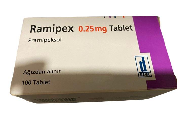 Ramipex 0.25mg (pramipexole) DEVA (H/100V) TNK