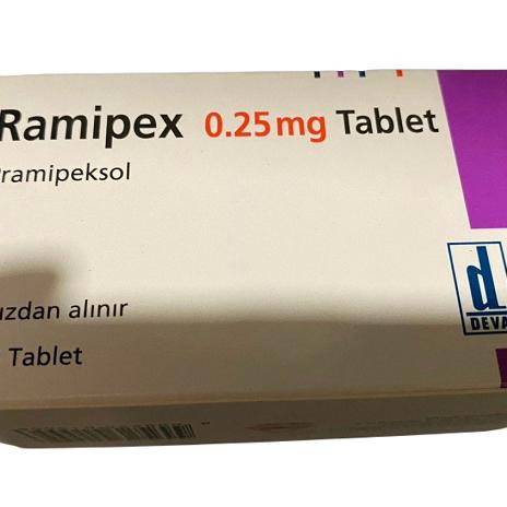 Ramipex 0.25mg (pramipexole) DEVA Turkey (H/100V)