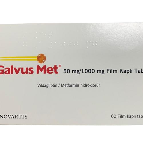 Galvus Met 50mg/1000mg (Vildagliptin, Metformin) Novartis Turkey (H/60v) 