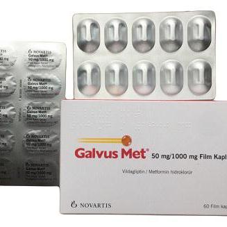 Galvus Met 50mg/1000mg (Vildagliptin, Metformin) Novartis Turkey (H/60v) 