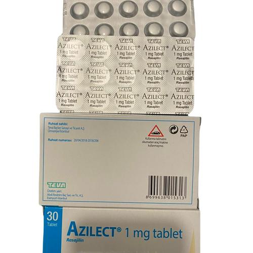 Azilect 1mg (Rasagiline) Teva Turkey (H/30V)
