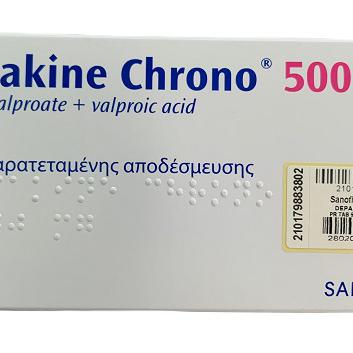 Depakine Chrono 500mg (Valproat natri) SANOFI Greece (H/60V)