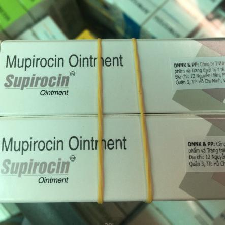Supirocin 5g (Mupirocin) Cream Glenmark (Tuýp/5gr) 