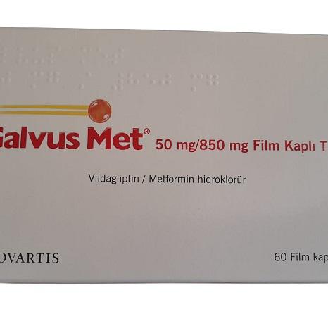 Galvus Met 50mg/850mg (Vildagliptin, Metformin) Novartis Turkey (H/60V)
