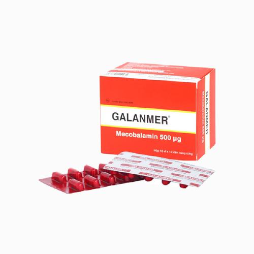 Galanmer 500 (Mecobalamin) Bidiphar (H/100v)