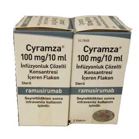 Cyramza 100mg/10ml(Ramucirumab)LilIy (H/Lọ) TNK
