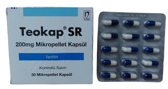 TEOKAP SR 200mg (Teofilin) NOBEL (H/30V) TNK