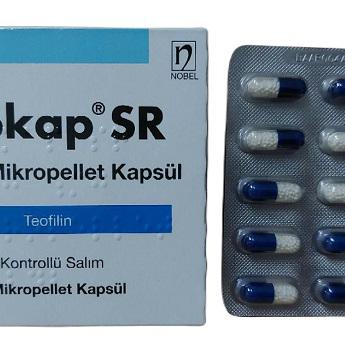 TEOKAP SR 200mg (Teofilin) Nobel Turkey (H/30V)