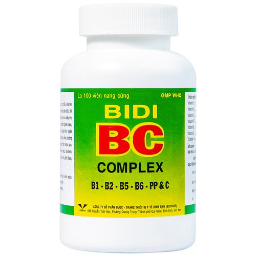 Bidi BC Complex Bidiphar (C/100v)