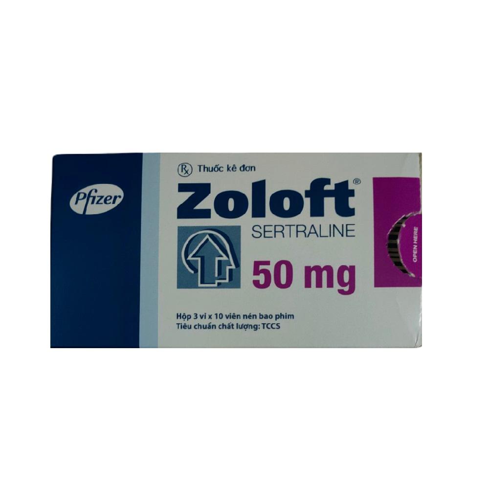 Zoloft 50 (Sertraline) Pfizer (H/30v)