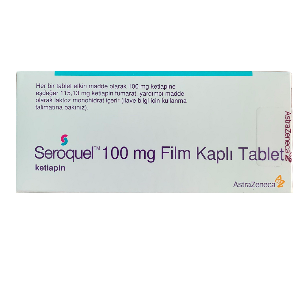 Seroquel (Quetiapine) 100mg Astrazeneca (H/30v)TNK