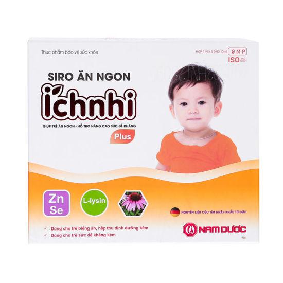 Siro Ăn Ngon Ích Nhi Plus Nam Dược (Hộp/20ống/10ml)