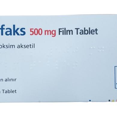 Cefaks 500mg (Cefuroxime) Deva Turkey (H/20V)