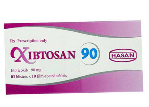 Xibtosan 90mg (Etoricoxib) Hasan (H/30v Nén)