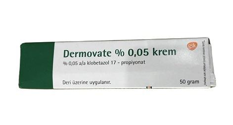Dermovate Cream (Clobetasol) GSK Turkey (Tuýp/50gr)