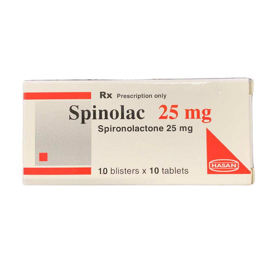 Spinolac 25mg (Spironolacton) Hasan (H/100v)