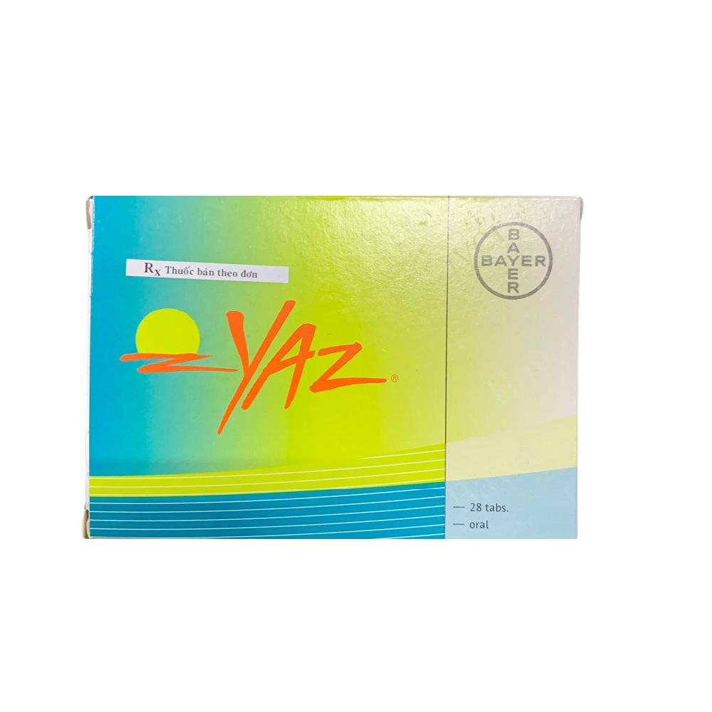 Yaz (Ethinylestradiol, Drospirenone) Bayer (H/28v)