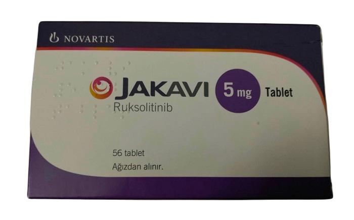 JAKAVI 5mg  (Ruxolitinib) NOVARTIS (H/56V) TNK