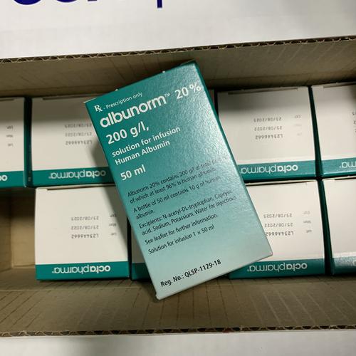 Albunorm 20% (Human albumin) Octapharma (C/50ml) ÁO