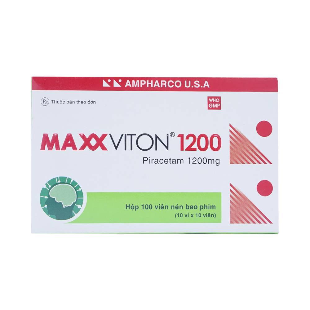 Maxxviton 1200 (Piracetam) Ampharco (H/100v)