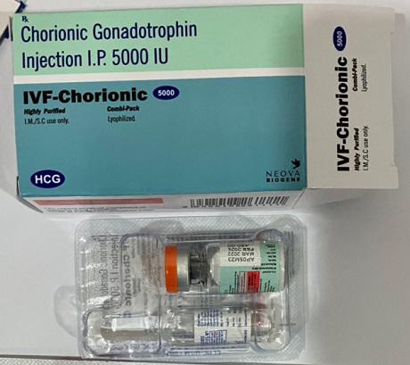 IVF Chorionic HCG 5000IU Neova Biogene (H/1 Ống)