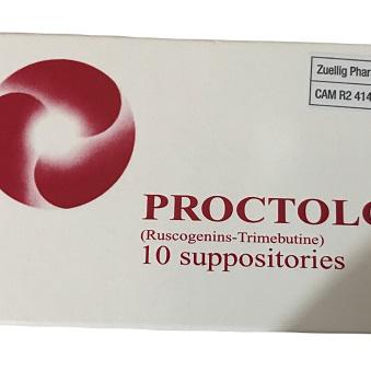 Proctolog (Ruscogenine, Trimebutine) Pfizer (H/10V)
