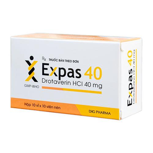 Expas 40 (Drotaverin) DHG (H/50 Viên Nén)