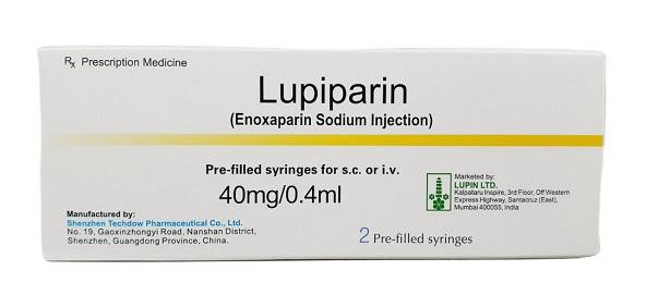 Lupiparin 40 (Enoxaparin) LUPIN LTD (H/2 ống)