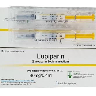 Lupiparin 40 (Enoxaparin) LUPIN LTD (H/2 ống)