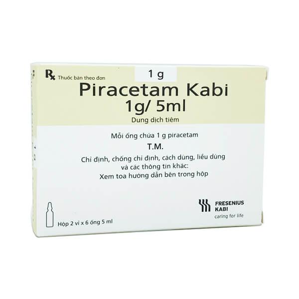 Piracetam Kabi 1g/5ml Bidiphar (H/12o/5ml)