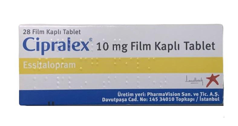 Cipralex 10mg (Escitalopram) Lundbeck (H/28V) TNK