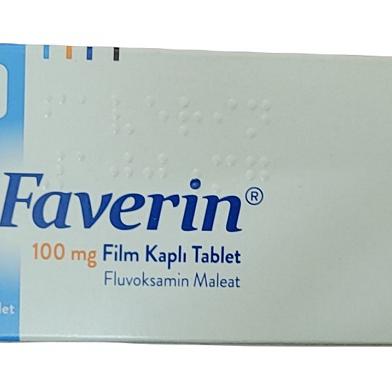 Faverin 100mg (Fluvoxamin) Abbott Turkey (H/30V)