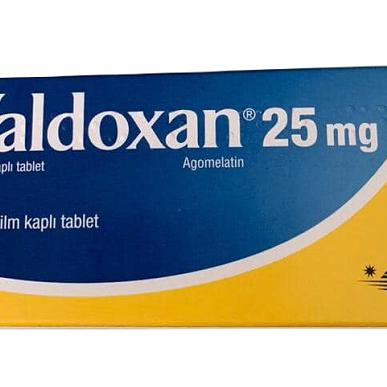Valdoxan 25mg (Agomelatine) Servier Turkey (H/30 V)