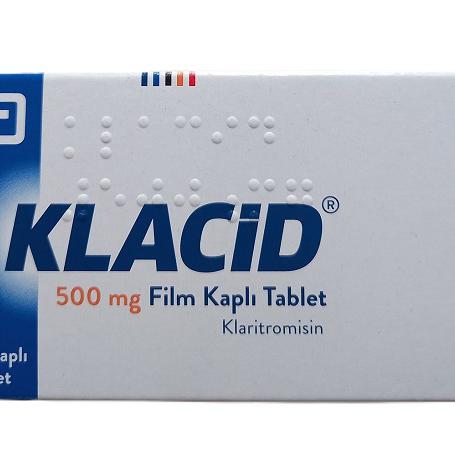 Klacid 500mg (Clarithromycin) Abbott Turkey (H/14v)