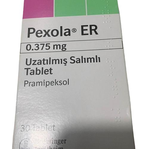 Pexola 0.375mg (Pramipexole) Boehringer Turkey (H/30V)