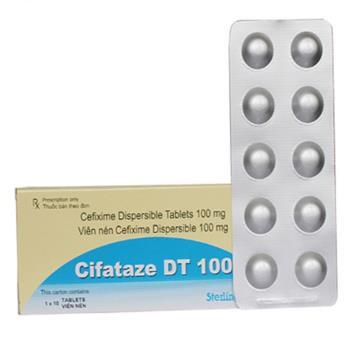 Cifataze DT 100 (Cefixime) Sterling Lab (H/10v)