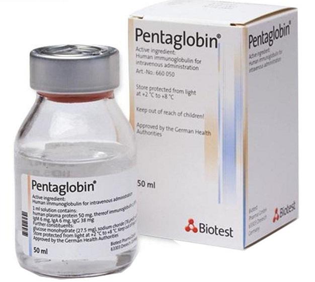 Pentaglobin  (Hộp 1 lọ/50ml)