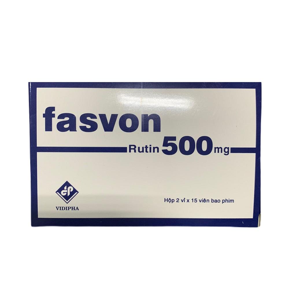 Fasvon Rutin 500mg Vidipha (H/30v)