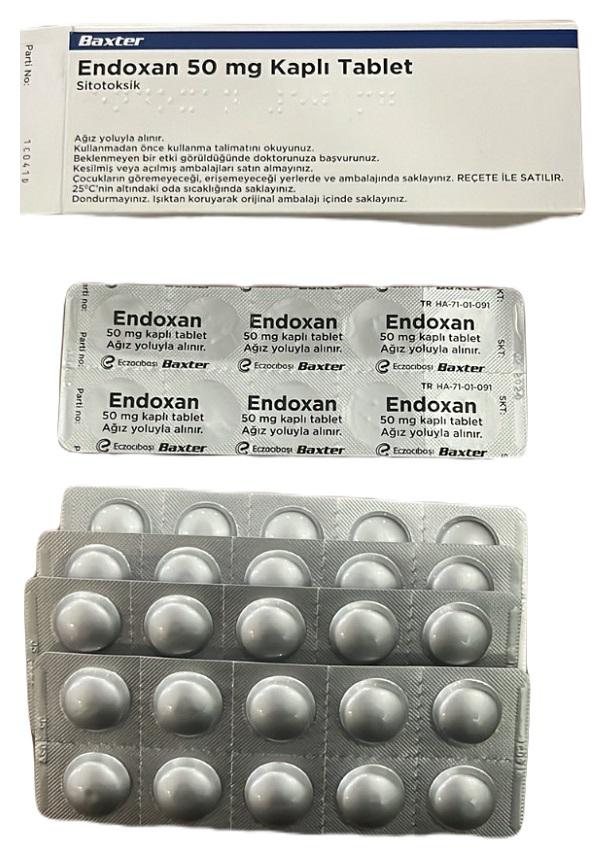 Endoxan 50mg (Cyclophosphamide) Baxter (H/50v) TNK