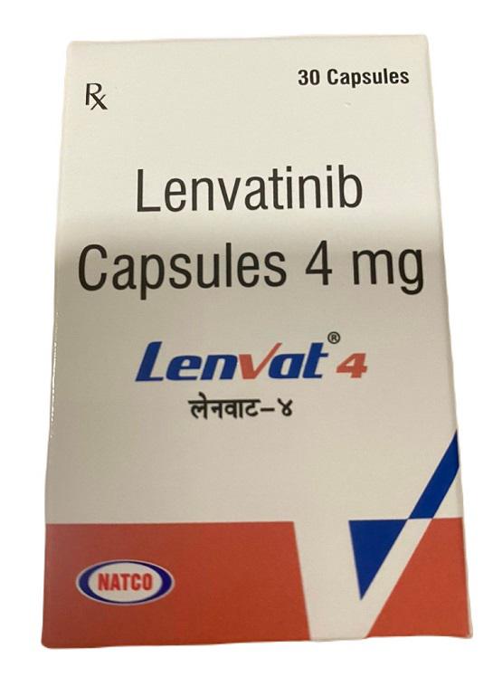Lenviat 4mg(Lenvatinib) NATCO (H/30V) INDIA