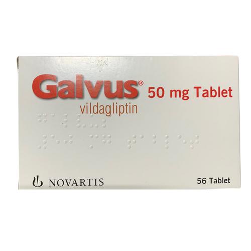 Galvus 50mg (Vildagliptin) Novartis Turkey (H/56V)