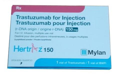 Hertraz 150 (Trastuzumab) Mylan (H/1 +1 Lọ)INDIA