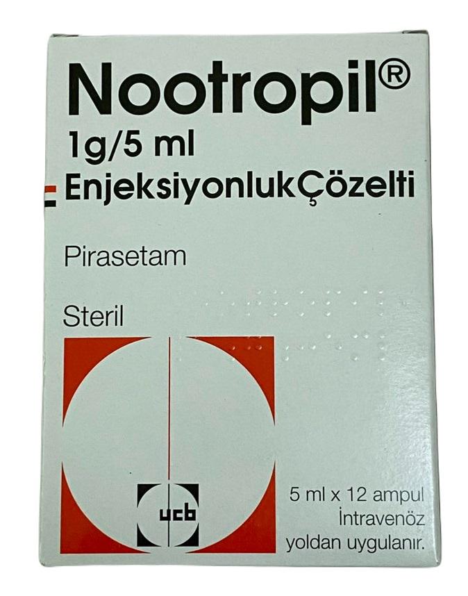 Nootropil 1g/5ml (Piracetam) Ucb (H/12 Ống) TNK