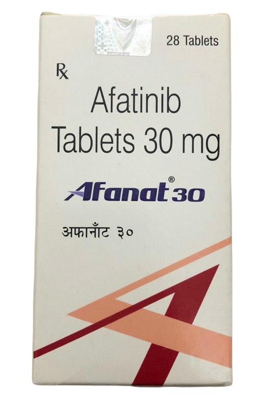 Afanat 30mg (Afatinib) NATCO (H/Lọ 28V) INDIA