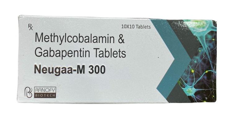 Neugaa-m 300 (Gabapentine,Methylcobalamin) branofy biotech IP (H/100V)