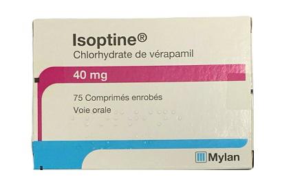 Isoptine 40mg (Verapamil) Mylan (H/75 V)